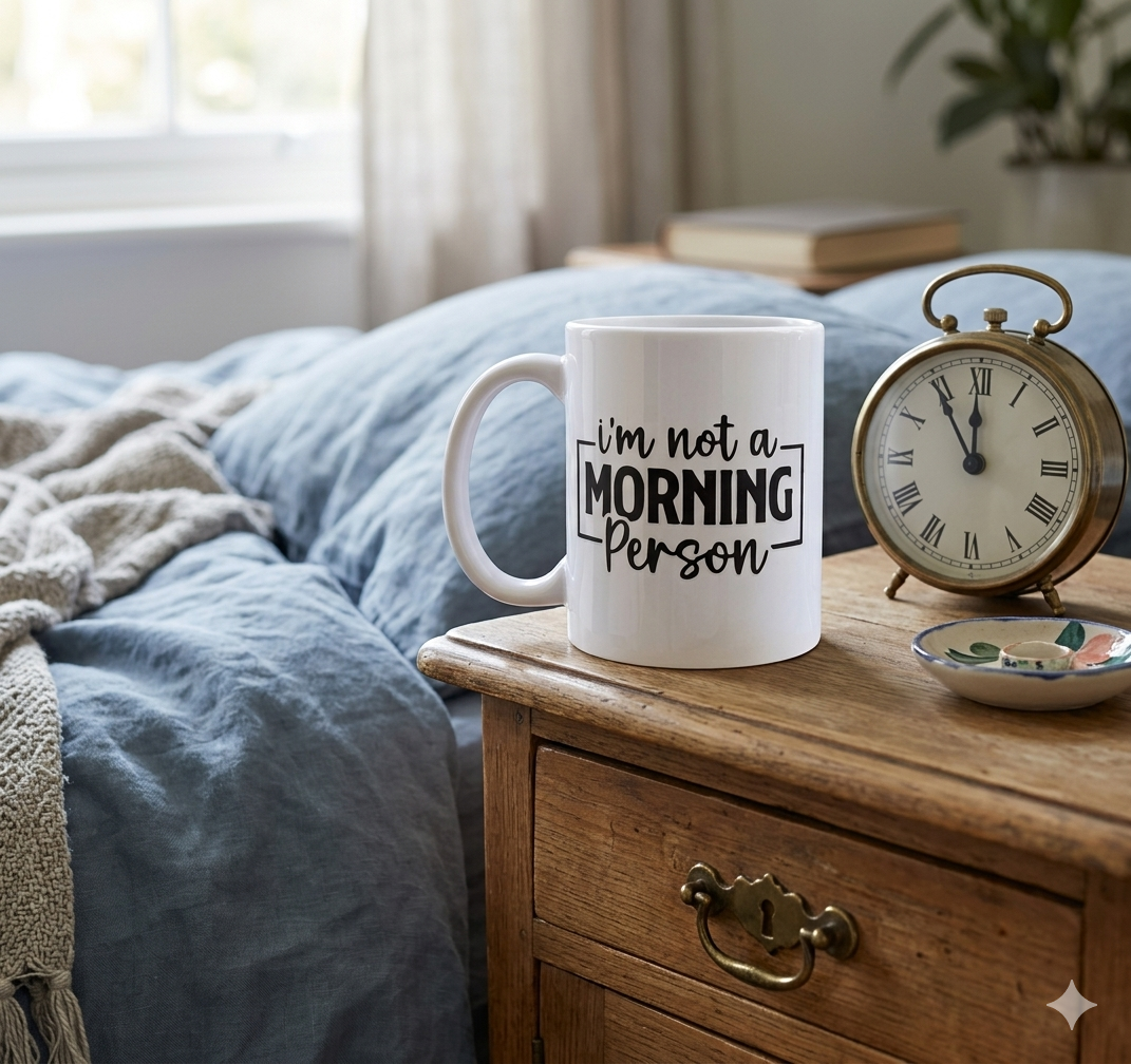 I'm not a morning person mug