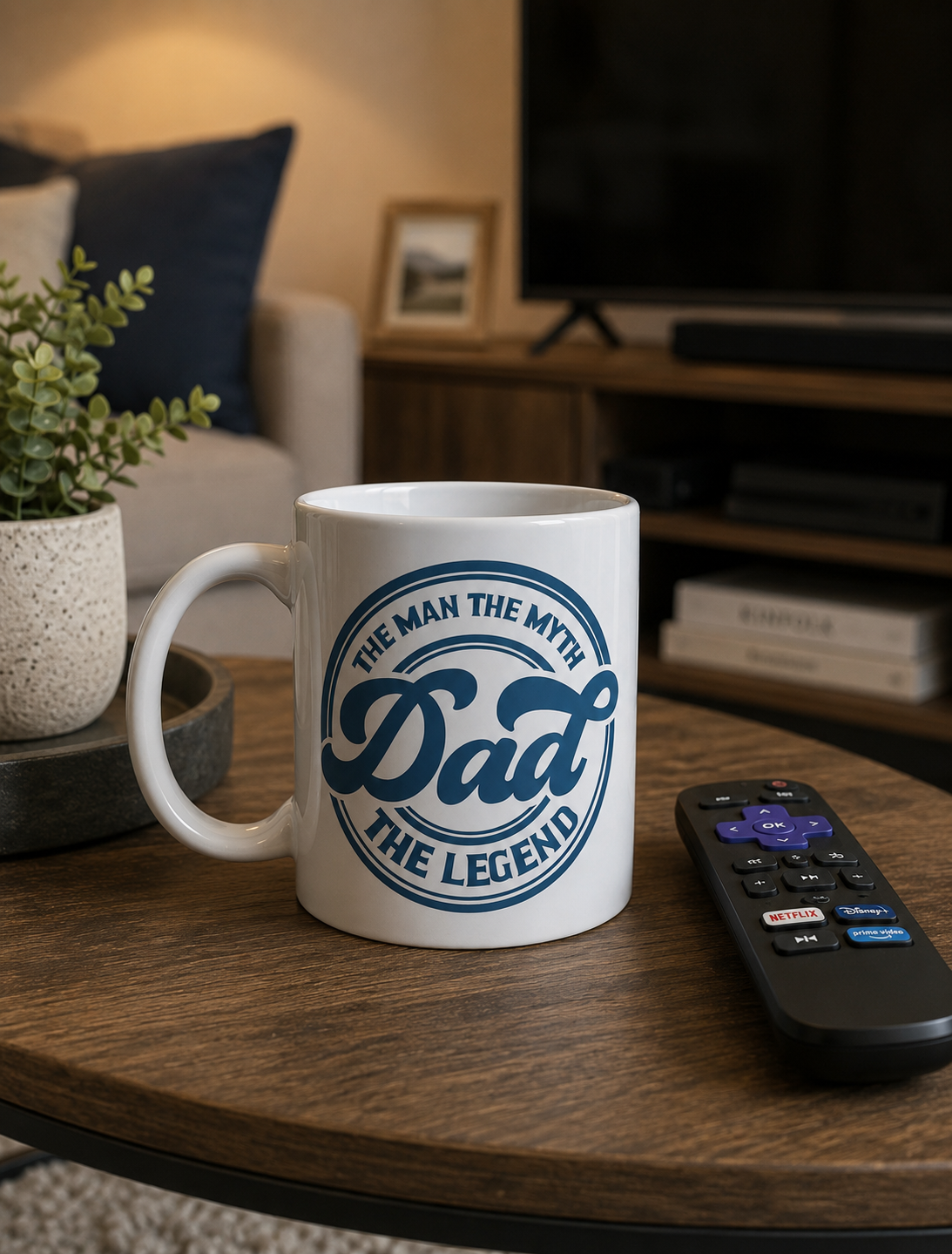 The man the legend Dad mug