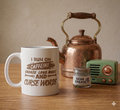 I run on caffeine grease loud music and curse words mug
